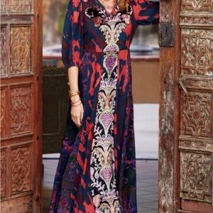 Soft Surroundings Velvet Epiphany Dress 18p